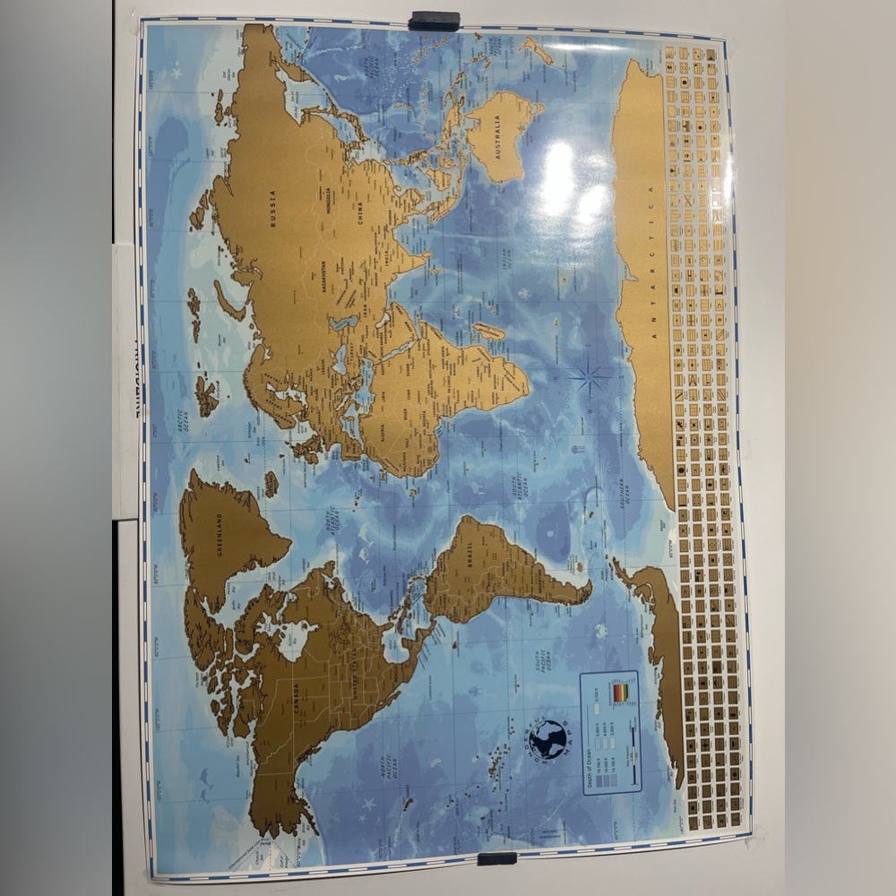 Wonderful Maps Scratch Off - Picture 13 of 14